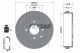 TEXTAR Bremstrommel 94046400