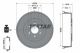 TEXTAR Bremstrommel 94046500