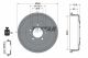 TEXTAR Bremstrommel 94047200