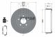 TEXTAR Bremstrommel 94048300