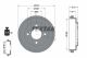 TEXTAR Bremstrommel 94049600