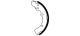TEXTAR Bremsbackensatz 91040300