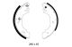 TEXTAR Bremsbackensatz 91044201