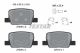 TEXTAR Bremsbackensatz 91088500