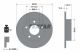TEXTAR Bremsscheibe 92037400