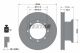 TEXTAR Bremsscheibe 93102300