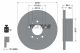 TEXTAR Bremsscheibe 93104700
