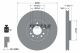 TEXTAR Bremsscheibe 92110905