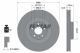 TEXTAR Bremsscheibe 92122205