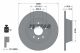 TEXTAR Bremsscheibe 92159403