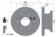 TEXTAR Bremsscheibe 93191500