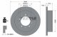 TEXTAR Bremsscheibe 92198503