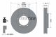 TEXTAR Bremsscheibe 92281703