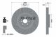 TEXTAR Bremsscheibe 92337005