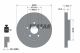TEXTAR Bremsscheibe 92341103
