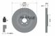 TEXTAR Bremsscheibe 92341205