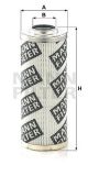 MANN-FILTER Filter, Arbeitshydraulik HD 725