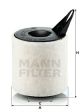 MANN-FILTER Luftfilter C 1370