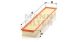 MANN-FILTER Luftfilter C 69 226
