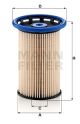 MANN-FILTER Kraftstofffilter PU 8007