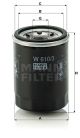 MANN-FILTER Ölfilter W 610/3