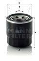 MANN-FILTER Ölfilter W 7023