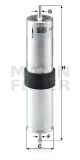 MANN-FILTER Kraftstofffilter WK 521/4