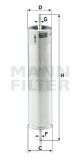 MANN-FILTER Kraftstofffilter WK 522