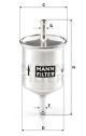 MANN-FILTER Kraftstofffilter WK 66