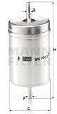 MANN-FILTER Kraftstofffilter WK 730/3