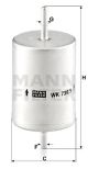 MANN-FILTER Kraftstofffilter WK 730/5