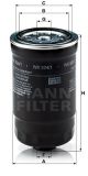 MANN-FILTER Kraftstofffilter WK 824/1