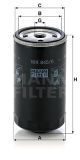 MANN-FILTER Kraftstofffilter WK 845/6