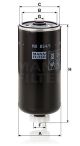 MANN-FILTER Kraftstofffilter WK 854/1