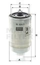 MANN-FILTER Kraftstofffilter WK 854/6