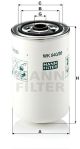MANN-FILTER Kraftstofffilter WK 940/20