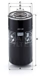 MANN-FILTER Ölfilter WP 1169