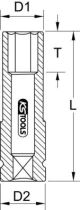 KS TOOLS Steckschlüsseleinsatz 515.0995