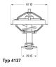 BorgWarner (Wahler) Thermostat, Kühlmittel 4137.80D