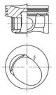 KOLBENSCHMIDT Kolben 41257610