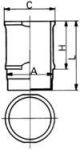 KOLBENSCHMIDT Zylinderlaufbuchse 89060110