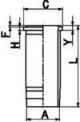KOLBENSCHMIDT Zylinderlaufbuchse 89399110