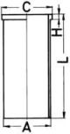KOLBENSCHMIDT Zylinderlaufbuchse 89048190