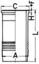 KOLBENSCHMIDT Zylinderlaufbuchse 89926110