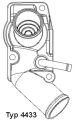BorgWarner (Wahler) Thermostat, Kühlmittel 4433.92D