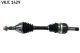 SKF Antriebswelle VKJC 1429