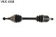 SKF Antriebswelle VKJC 4518