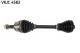 SKF Antriebswelle VKJC 4582