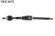 SKF Antriebswelle VKJC 6671