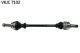 SKF Antriebswelle VKJC 7102